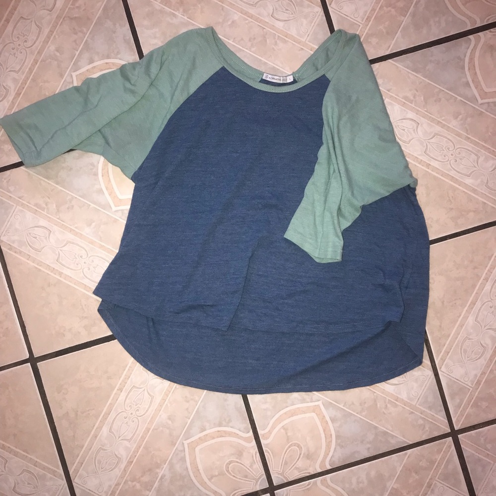 Plain baseball style T-shirt